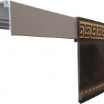 كورنيش معدني مغلق