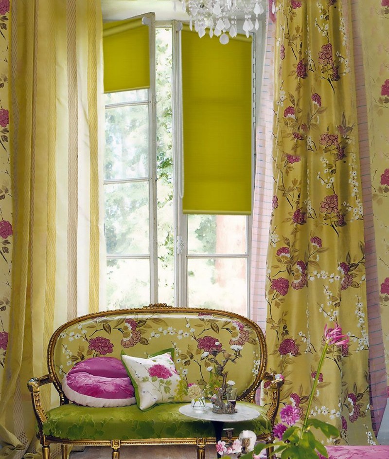 نافذة زخرفة غرفة المعيشة minicar Escar الأخضر