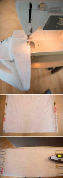 نقوم بمعالجة حواف الستائر بدون إطار