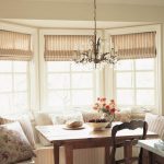 الستائر الرومانية مخطط للنوافذ غير النظامية