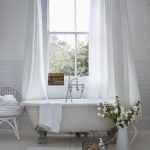 قضيب ستارة نصف دائري للحمام