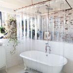 كورنيش مستطيل للحمام من البرونز