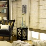 الستائر الرومانية للنوافذ على الأرض