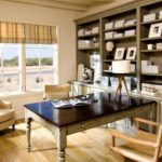 الستائر الرومانية تتلاءم بشكل جيد في المناطق الداخلية من المكتب