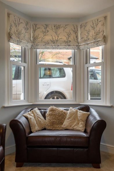 الستائر الرومانية سهلة التركيب.