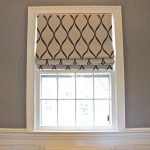 الستائر الرومانية مع إبزيم على الإطار