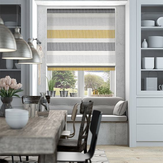 الستائر الرومانية تفعل ذلك بنفسك