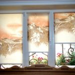 الستائر الدوارة المطبوعة لغرفة النوم