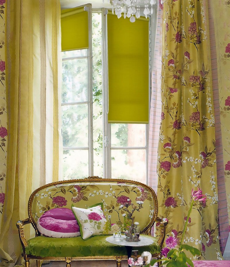 جعل الباب إلى حديقة الستائر الدوارة