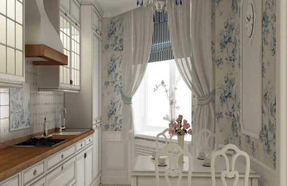 ستائر مخططة