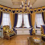 الأزرق الأصفر بيلت لنافذة خليج