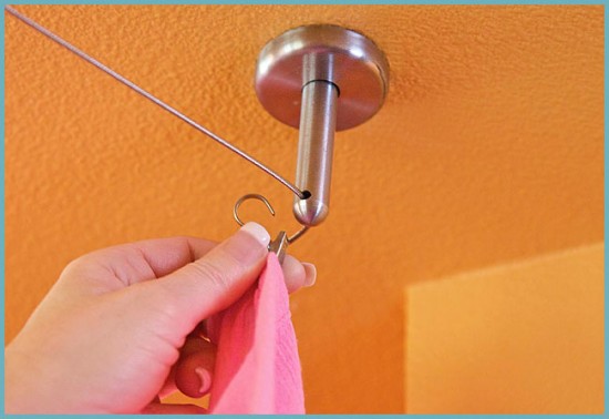 سلسلة الستار قضبان السقف