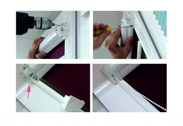 التثبيت مع مسامير