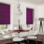 الستائر الرومانية الناي مشرق في غرفة المعيشة مشرق