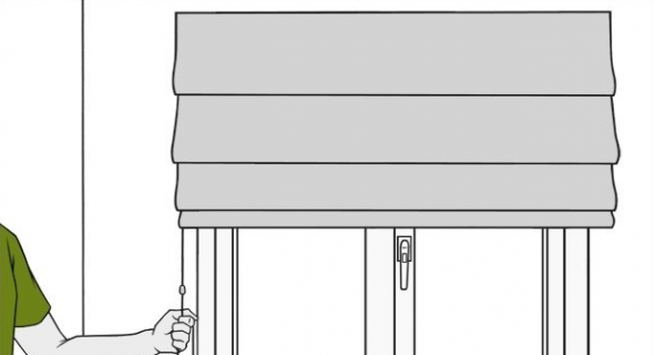 الانتهاء من تركيب الستائر
