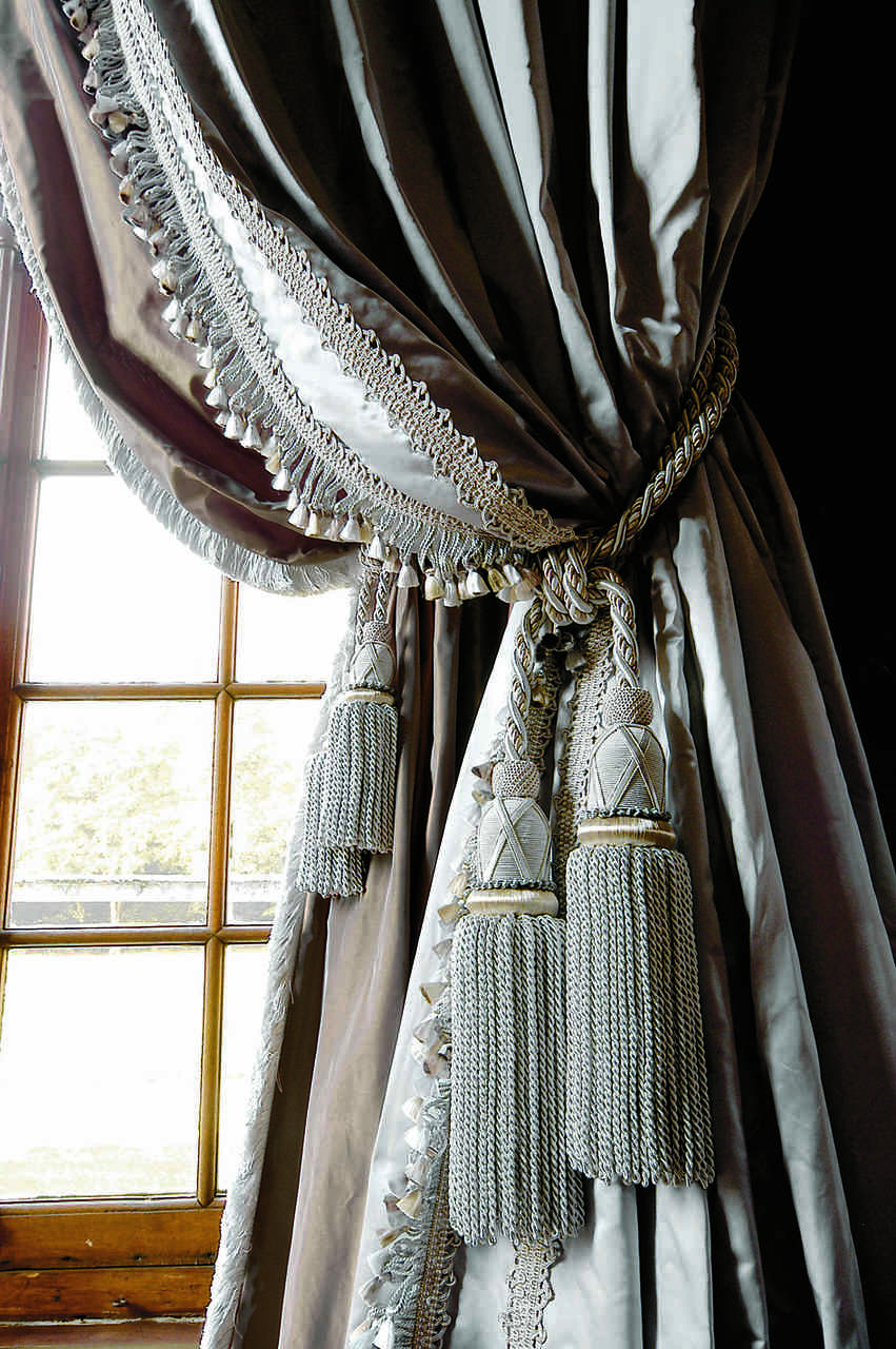 فرش الديكور للستائر خيارات الصورة